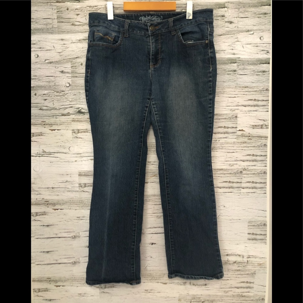 Fadded Glory 14P boot cut jeans